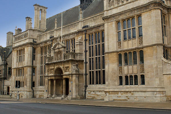 Photo of the exterior of the Examinations Schools building