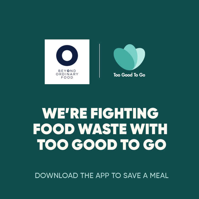 We're fighting food waste with too good to go
