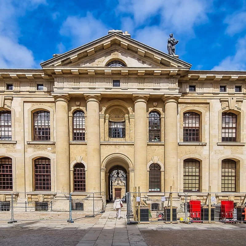 The building after the completion of Phase 2 of restoration, showing some of the improvements that have already been made.