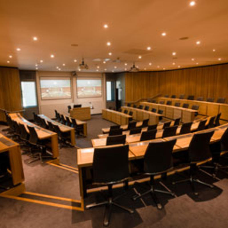 Said lecture theatre
