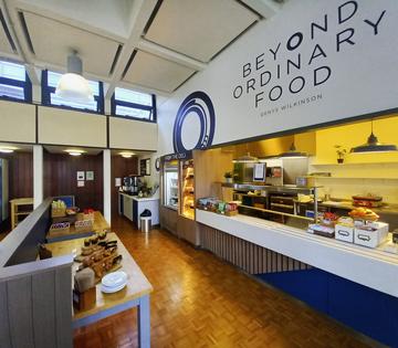 Denys Wilkinson cafe Image of Denys Wilkinson cafe front